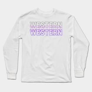 Western Long Sleeve T-Shirt